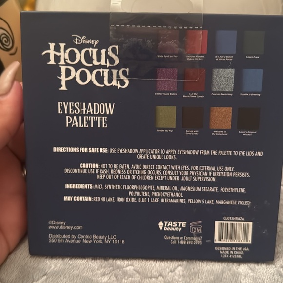 Disney Hocus Pocus Eyeshadow palette - Picture 2 of 4